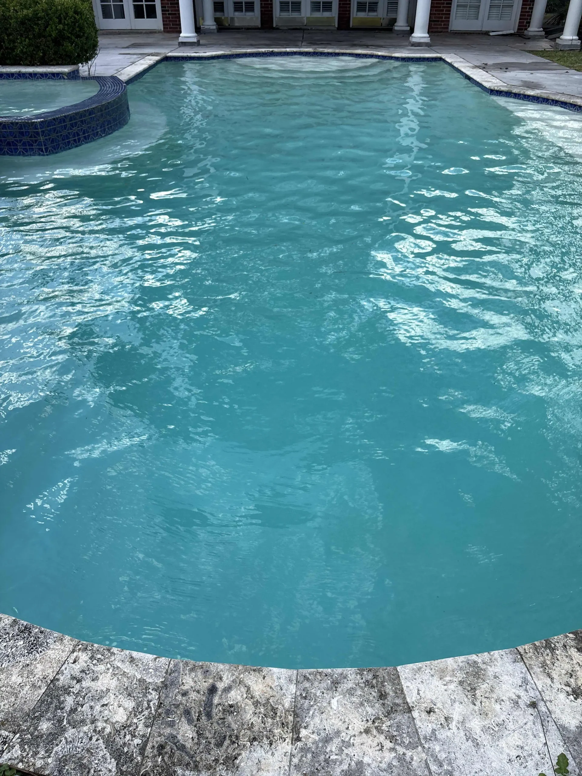 clear pool water after cleaning