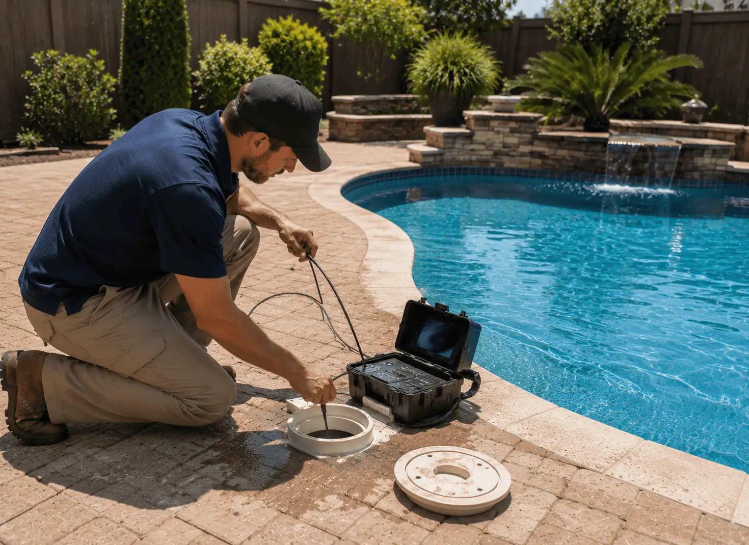 pool leak detection houston
